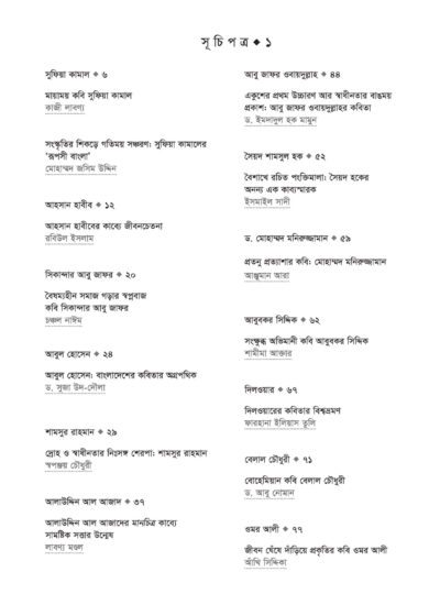 Anupranan 11 Year 1 Issue -Suchipotro-1