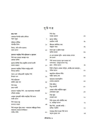 অনুপ্রাণন বর্ষ ১৪ সংখ্যা- ১ - সূচি- ১